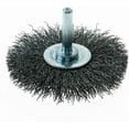 thumbnail image 2 of VIVIAN- 3" Crimped Carbon Steel Wire Wheel Brush W/ 1/4" Shank For Die Grinder Or Drill, 2 of 4