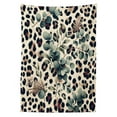 thumbnail image 2 of Ambesonne Leopard Print Outdoor Tablecloth, Bold Eucalyptus Leaf, 58"x104", Camel and Laurel Green, 2 of 2