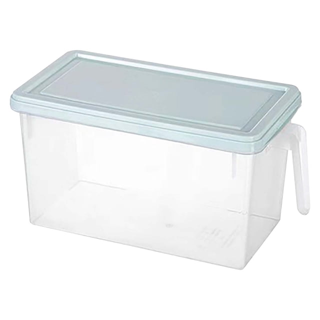 Plastic Storage Container Square In Style B, Stackable with Lids, Fresh Preservation Case, By Kingtowag
