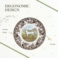 thumbnail image 6 of Spode Woodland Salad Plate 8 Inch, Arabian Horse, 6 of 7