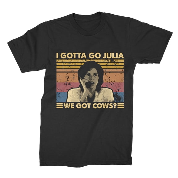 I Gotta Go Julia We Got Cows Vintage Retro Unisex T-Shirt, Movies Twister 1996 Action Adventure