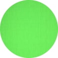 thumbnail image 1 of Ahgly Company Indoor Round Solid Green Modern Area Rugs, 8' Round, 1 of 1
