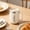White, variant on CaiTeLin 500ml Stainless Steel Mug Durable Construction, Insulated Tea Cup With Lid Handle, Double Wall Coffee Cup For Home Office Daily Hot Beverage