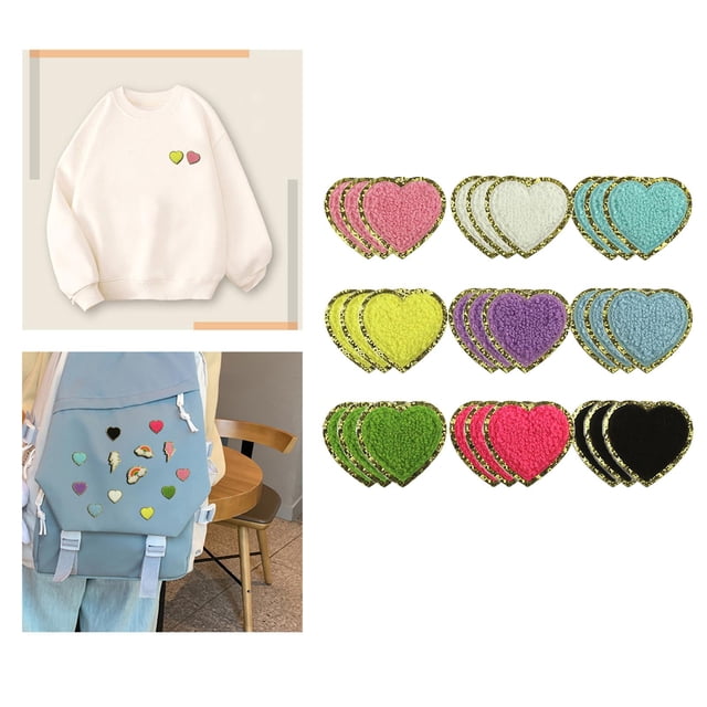 Aplicaciones para Planchar s Aplicaciones de Bordado Pegatinas s Decorativos para Coser para s de Manualidades Ropa Decoraciones Pa 27 piezas Soledad Parche bordado
