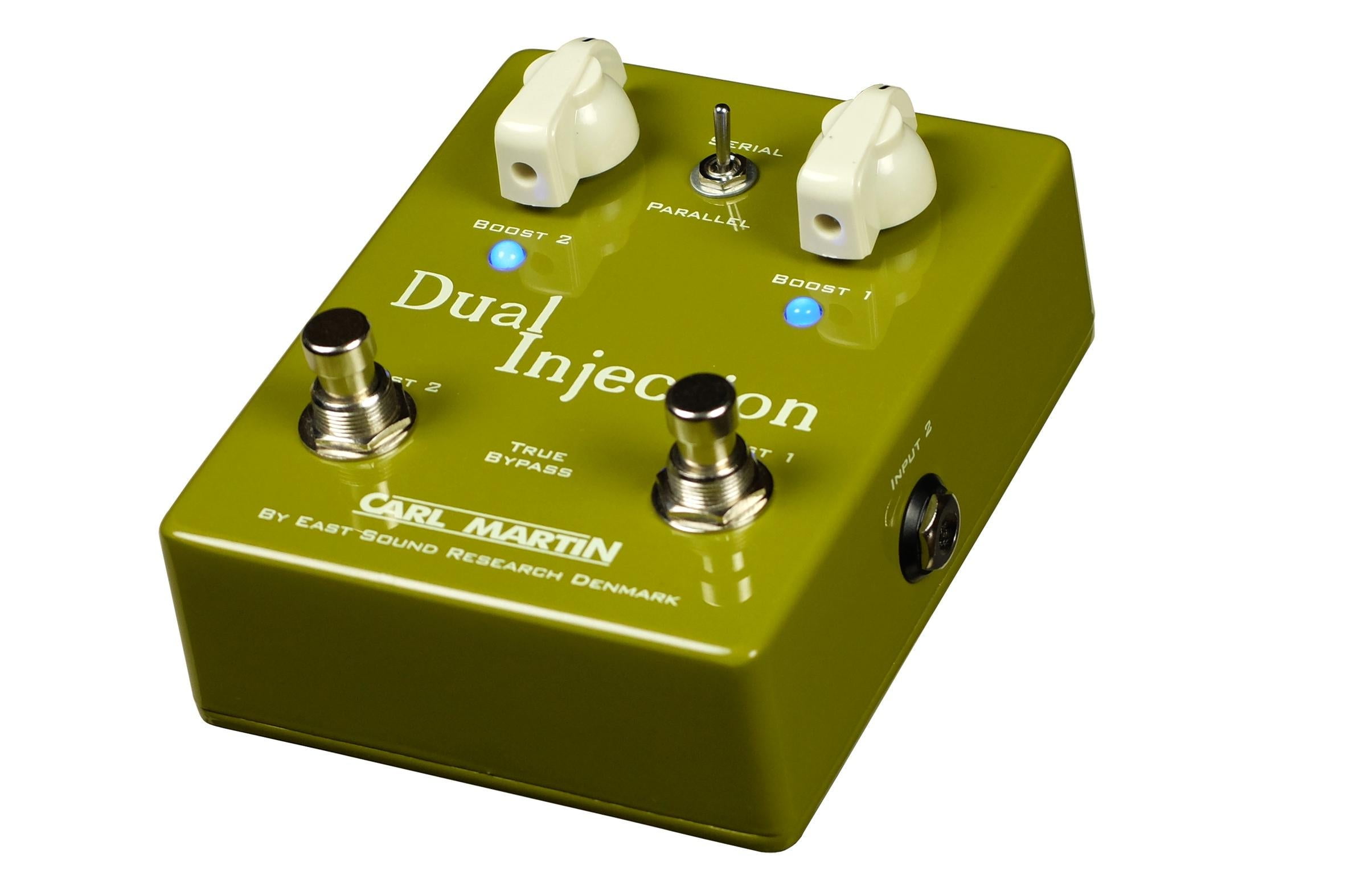 Carl Martin Dual Injection Boost Stomp Box Effect Pedal - CM0221