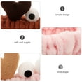thumbnail image 4 of KONTONTY 2Pcs Assorted Color Spa Headbands for Makeup and Face Washing Comfortable Hair Bands, 4 of 8