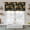 Black, variant on Sunflower Tier Curtains 24 Inch Length, Summer Botanical Farmhouse Floral Elegant Cafe Short Curtains for Bathroom Over Sink, Small Kitchen Curtain Light Filtering Tiered Drapes 2 Panels 27.5"Wx24"L