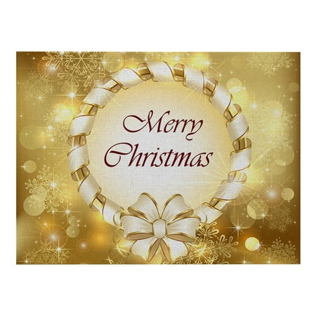 

Table Mat Christmas Table Mat Hotel Tableware Mat Printed Table Mat B B