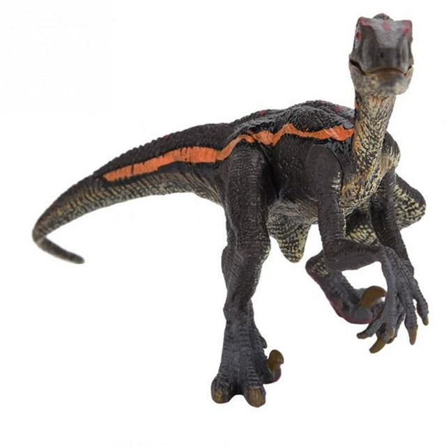 facefd Modèle de Jouet Dinosaure Parc Haute Simulation Figurine d'Action en Plastique pour Enfants Marron