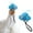 Blue, variant on Funny Hats For Small Animals Pet Chicken Hats For Hens Tiny Funny Chicken Accessories Feather Top Hat With Adjustable Elastic Chin Strap Rooster Poultry Show Puppy Cake Pan