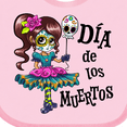 thumbnail image 4 of Inktastic Día De Los Muertos Girl Boys or Girls Baby Bib, 4 of 4