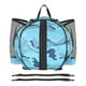 thumbnail image 3 of Bolsa de baloncesto Mochila Porta mochilas impermeables ligeras Bolso de transporte gris azul Zulema Estuche de baloncesto, 3 of 7