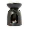 thumbnail image 3 of Mainstays Ceramic Tealight Warmer, Black, 1 Pc, 3 of 7