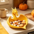 thumbnail image 4 of Cadancy Dragon Trinket Dish Jewelry Tray for Rings Earrings Necklace Bracelet Organizer Decorative Fantasy Home Office Desk Table Decor Gift, 4 of 6