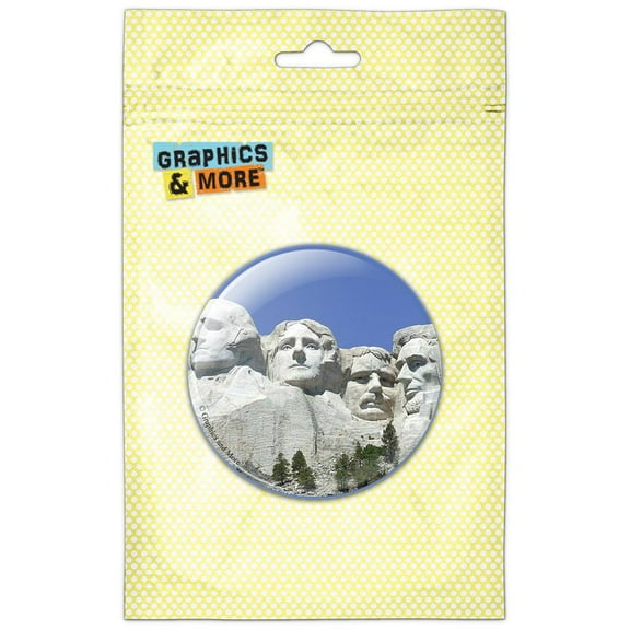 Mount Rushmore Pinback Button Pin Badge