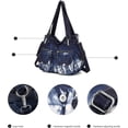 thumbnail image 2 of Purses and Handbags Women Tote Shoulder Top Handle Satchel Hobo Bags Fashion Washed Leather Purse…, 2 of 7