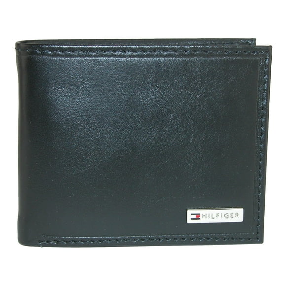 Tommy Hilfiger Leather Fordham Bifold Wallet with Coin Pocket (Men's)