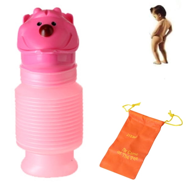 Mini urinario universal de 600 ml para hombres, mujeres y niños, inodoro móvil, inodoro personal, inodoro de viaje de emergencia, inodoro de emergencia, botella de orina flexible Adepaton 221235-2