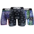thumbnail image 1 of PSD Men's Patch Bandana 3-Pack Boxer Briefs, Multi, L, 1 of 4