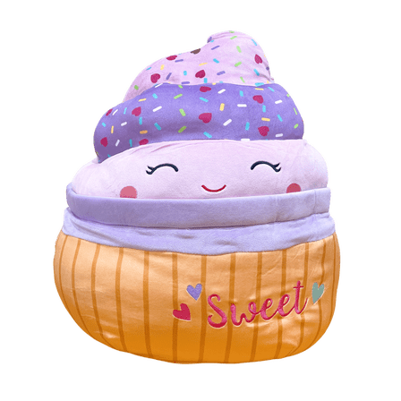 Squishmallows Valentine 12" Kimmie the "Sweet" Cupcake Plush Doll Toy