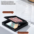 thumbnail image 4 of SmartBy Acrylic Double Layer Empty Press on Nails Packaging Box Transparent Lid Nail Display Box Nail Tips Storage Case for Home Portable Nail Art Organizer Container, 4 of 7