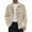 Khaki, variant on Men's American Style Retro Leisure Knitting Flip Collar Jacket Coat, Trendy and Comfortable for Men, Designed for Casual Fashion, Outdoor Events and Daily Wear,Black L