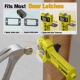thumbnail image 4 of Door Latch Installation Tool, Top Chisel Reversible Door Latch Mortise Tool Switchable Square Round Blades Professional  for 1-3/8in and 1-3/4in Doors, 4 of 7