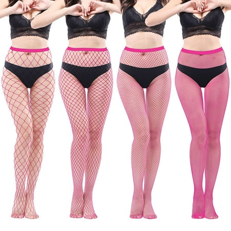 

Womens High Waist Tights Fishnet Stockings Thigh High Pantyhose