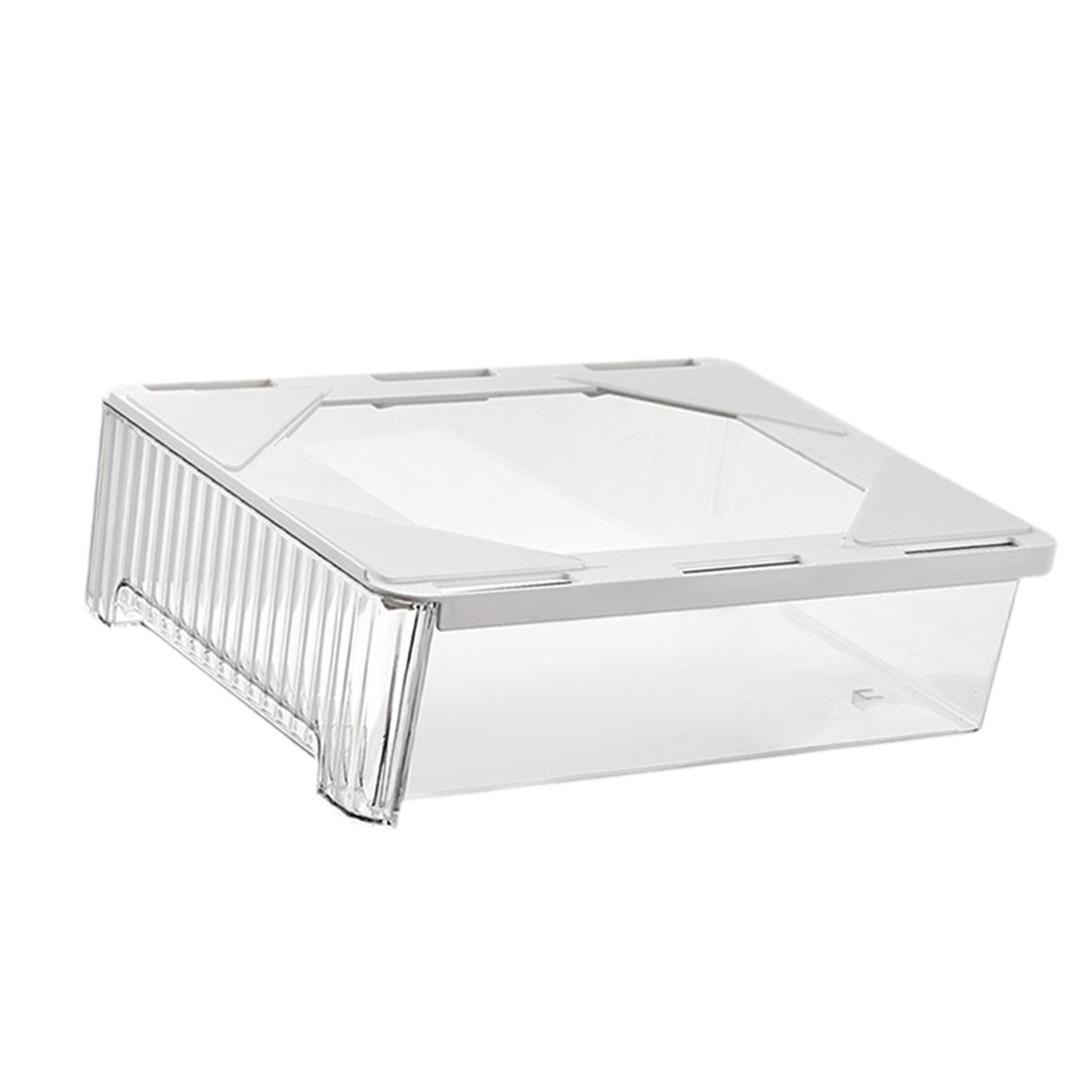 Fiocias PET Material Slide Out Under Desk Drawer with Spacious Compartment for Organizer L
