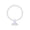White, variant on QIUXUJ-1pc Fish Feeding Ring, Betta Ring Enrichment Toys, Exercise Training Rings for Tank Beta Fish Toys Beta Floating Aquarium Decor (Yellow)