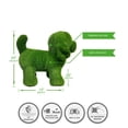 thumbnail image 2 of Universal Statues Standing Dog Outdoor Artificial Garden Turf Topiary - 26", 2 of 3