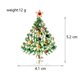 thumbnail image 2 of CHAO Broche de botones, botones de alfiler de camisa de árbol de Navidad, imperdible de seguridad, broches de botones para evitar exposición accidental, para decoración de ropa, jeans y bufandas, 2 of 5