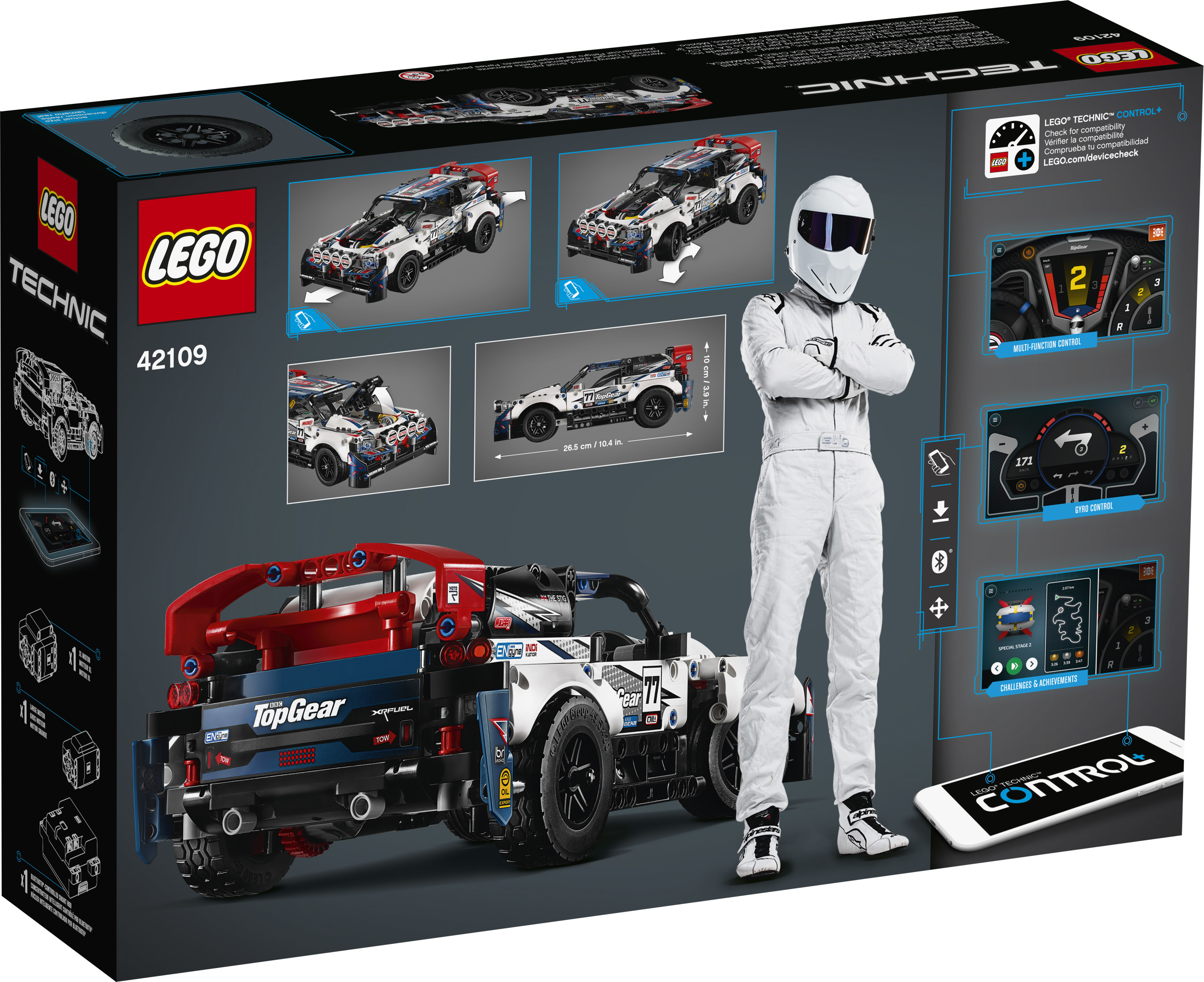 LEGO Technic App-Controlled Top Gear Rally Car 42109 - image 5 of 5