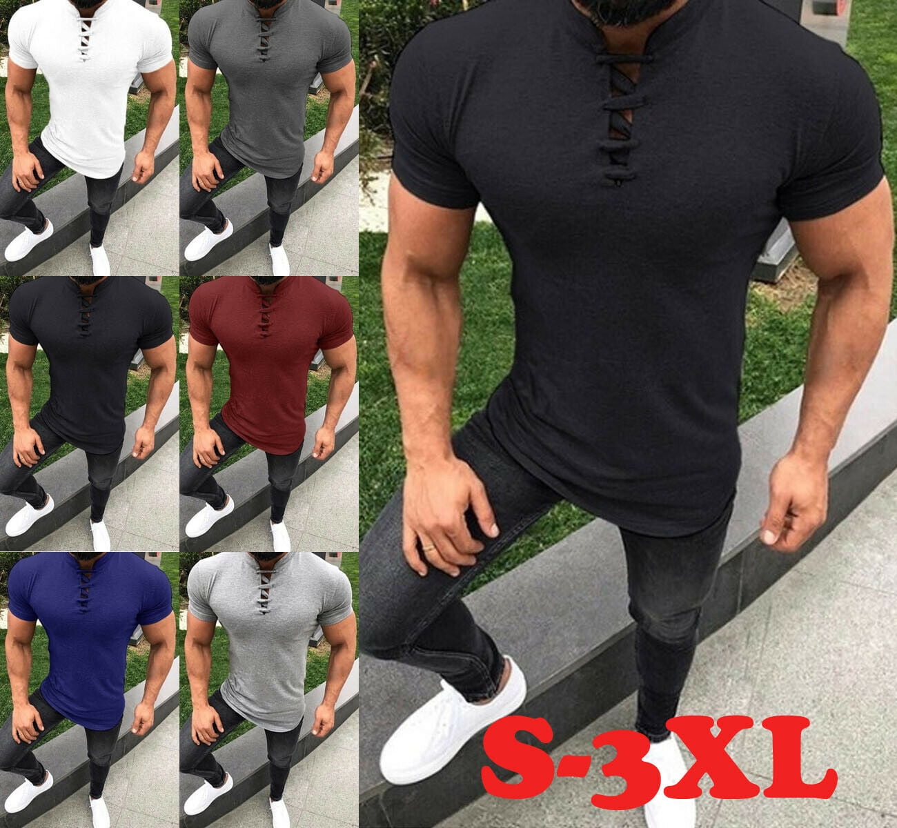 hanes slim fit v neck walmart