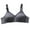 Gray, variant on Cleaning Daisy Bras for Women Adjustment Spaghetti Straps Bra Full Coverage Shelf Bralettes Closure Wireless Lace-Up Bra Everyday Wirefree Comfortable Support Underwear Plus Size Bra