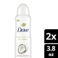 thumbnail image 3 of Dove Advanced Care Women's Antiperspirant Deodorant Dry Spray Twin Pack, Caring Coconut, 3.8 oz ( 2 pack ), 3 of 11