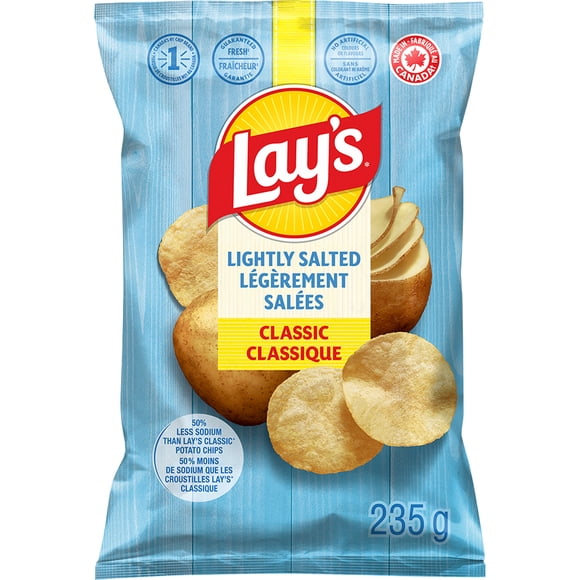 Lay's Croustilles Légèrement salées Classique