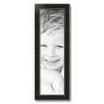thumbnail image 2 of ArtToFrames 8" x 27" Honors Black with Gold Picture Frame, 8x27 inch Black Wood Poster Frame (WOM-5158),  Pack, 2 of 7