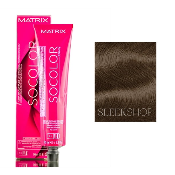5A - Light Brown Ash , Matrix SoColor Beauty Permanent Cream Hair Color Dye, LARGE ounce tube , Hair Beauty Product - Pack of 1 w/ Sleek Pin Comb - 5A - Light Brown Ash , Matrix SoColor Beauty Permanent Cream Hair Color Dye, LARGE ounce tube , Hair Beauty Product - Pack of 1 w/ Sleek Pin Comb -