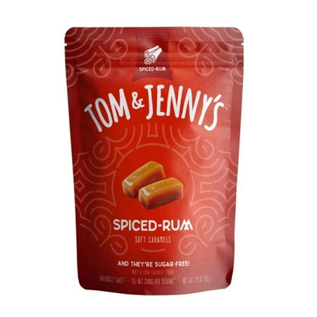 Tom & Jenny's Sugar Free Soft Caramels - Spiced