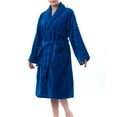 thumbnail image 5 of AlpineSwiss Blair Women Cotton Terry Cloth Bathrobe Shawl Collar Velour Spa Robe, 5 of 8