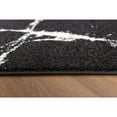 thumbnail image 6 of 7â€™ x 9â€™ Black and White Abstract Breakage Area Rug, 6 of 9
