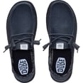 thumbnail image 3 of HEYDUDE Women Wendy Stretch Canvas Wide , Black, 7, 3 of 6