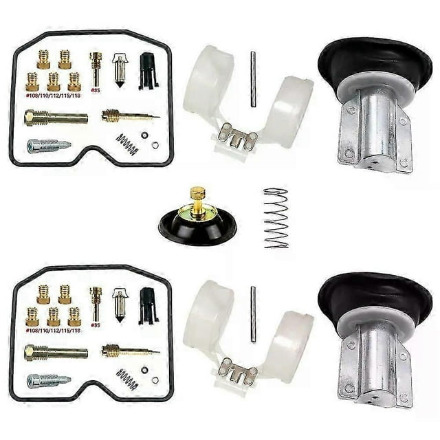 Kawasaki Kle 500 Kle500-a Carburetor Repair Kit 1991-2003 With Plunger Diaphragm Float Parts