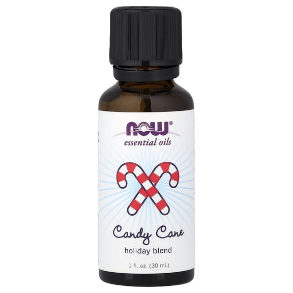 NOW Foods Essential Oils, Candy Cane Holiday Blend, 1 fl oz (30 ml)