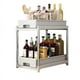 thumbnail image 1 of Estante para especias de cocina, cajón, estante, organizador de armarios de cocina, tipo extraíble, cesta para almacenar frutas y verduras, cajón blanco, 1 of 8