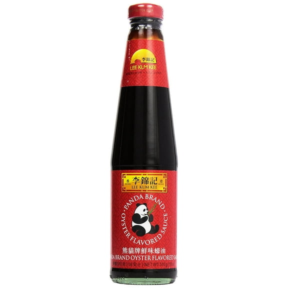 NineChef Bundle - Lee Kum Kee Panda Brand Oyster Sauce 18oz Pack of 2   1 NineChef Brand ChopStick