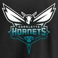 thumbnail image 3 of Men's Black Charlotte Hornets Gradient Logo Long Sleeve T-Shirt, 3 of 4
