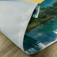 thumbnail image 5 of Ambesonne Nature Place Mats Set of 4, Sunrise at Lake, Standard Size, Blue Green, 5 of 6