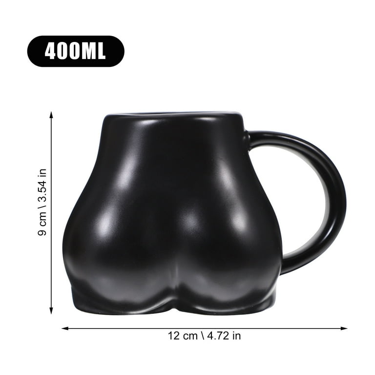 Home Office Creative Ideal Decoration Gym Muscle Ceramic Tea Cup